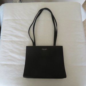 Kate Spade Black Fabric Shoulder Bag